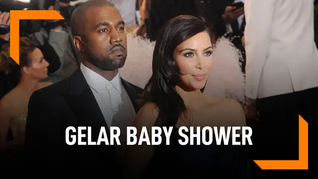 VIDEO: Kim Kardashian Gelar Baby Shower Gunakan Ganja