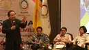 Mantan Menko Kemaritiman Rizal Ramli saat diskusi "Debat-Tak Debat: Utang Besar Buat Siapa? di Jakarta, Selasa (3/7). Rizal Ramli mengungkap perekonomian Indonesia, khususnya masalah utang dalam kondisi yang kurang sehat. (Liputan6.com/Angga Yuniar)