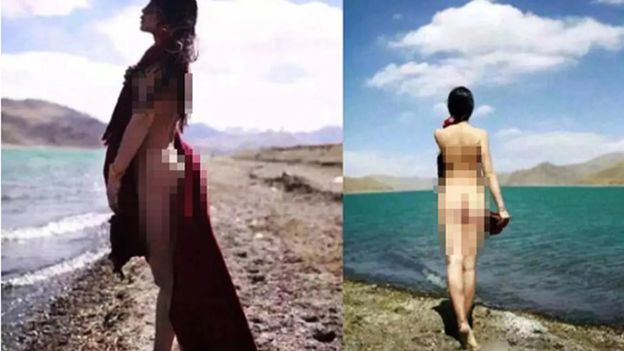 Pose Telanjang di Danau Suci, Perempuan Ini Dibully