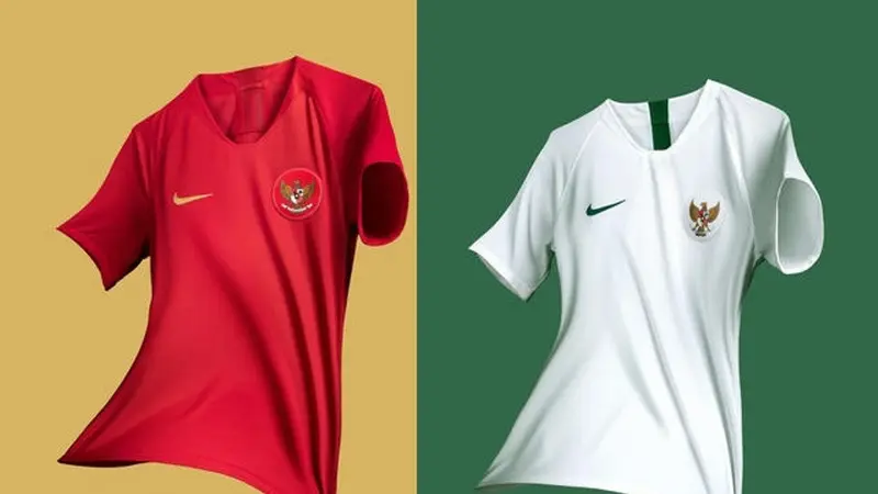 Jersey anyar Timnas Indonesia untuk Asian Games 2018.