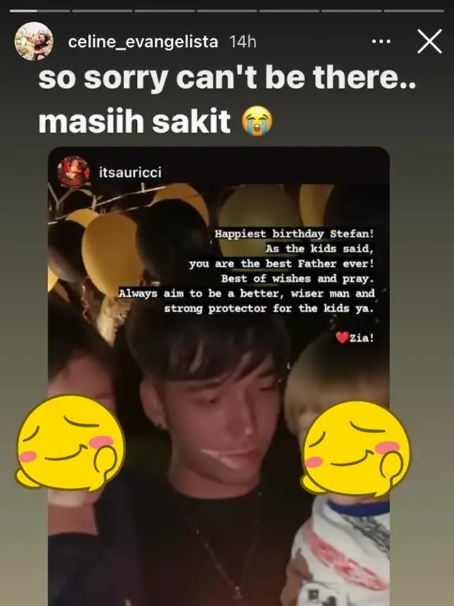 7 Momen Ulang Tahun Stefan William ke-28 Tahun, Dirayakan Bareng Celine Evangelista