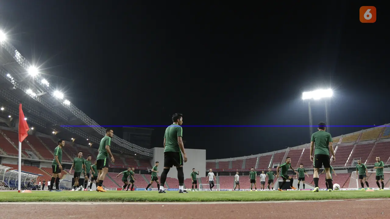 Latihan Timnas Indonesia