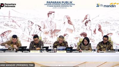 Bank Mandiri Kantongi Laba Rp45,5 Triliun Hingga September 2026, Ini Pendorongnya