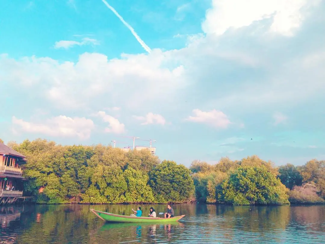 Hutan Mangrove Pantai Indah Kapuk, Jakarta. (Sumber Foto: agatavanessa/Instagram)