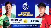 Siaran Langsung Big Match BRI Liga 1 Persebaya vs Persija Matchweek 11 Pekan Ini di Vidio