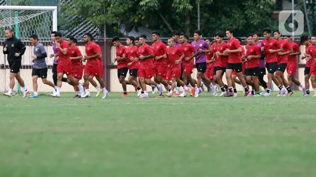 Timnas Indonesia Gelar Sesi Latihan Perdana