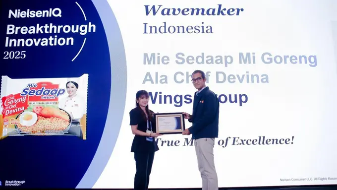 Sabet Wavemaker pada NielsenIQ 2025, Mie Sedaap Goreng Ala Chef Devina  Hadirkan Inovasi di Tengah Tantangan Ekonomi