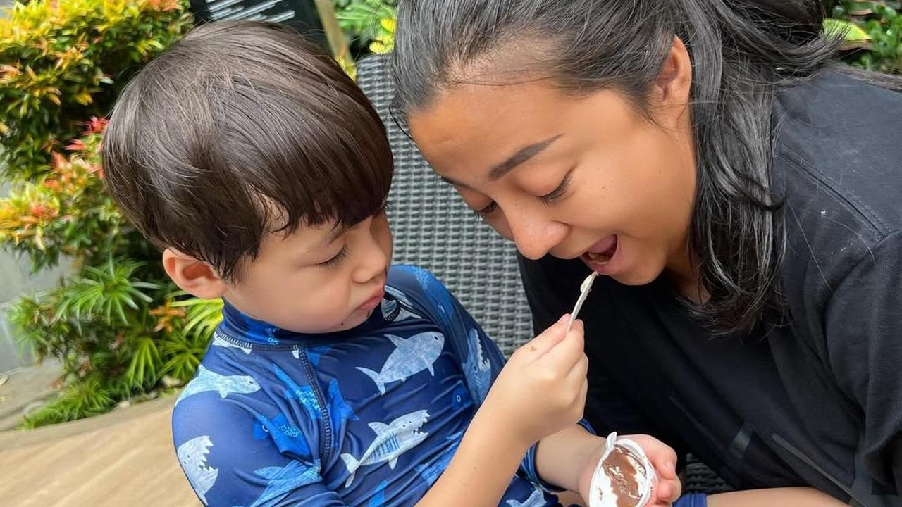 6 Potret Cantik Natural Chelzea Adik Paula Verhoeven Bareng Kiano dan Kenzo, Akhirnya Bisa Bertemu Setelah Sekian Lama