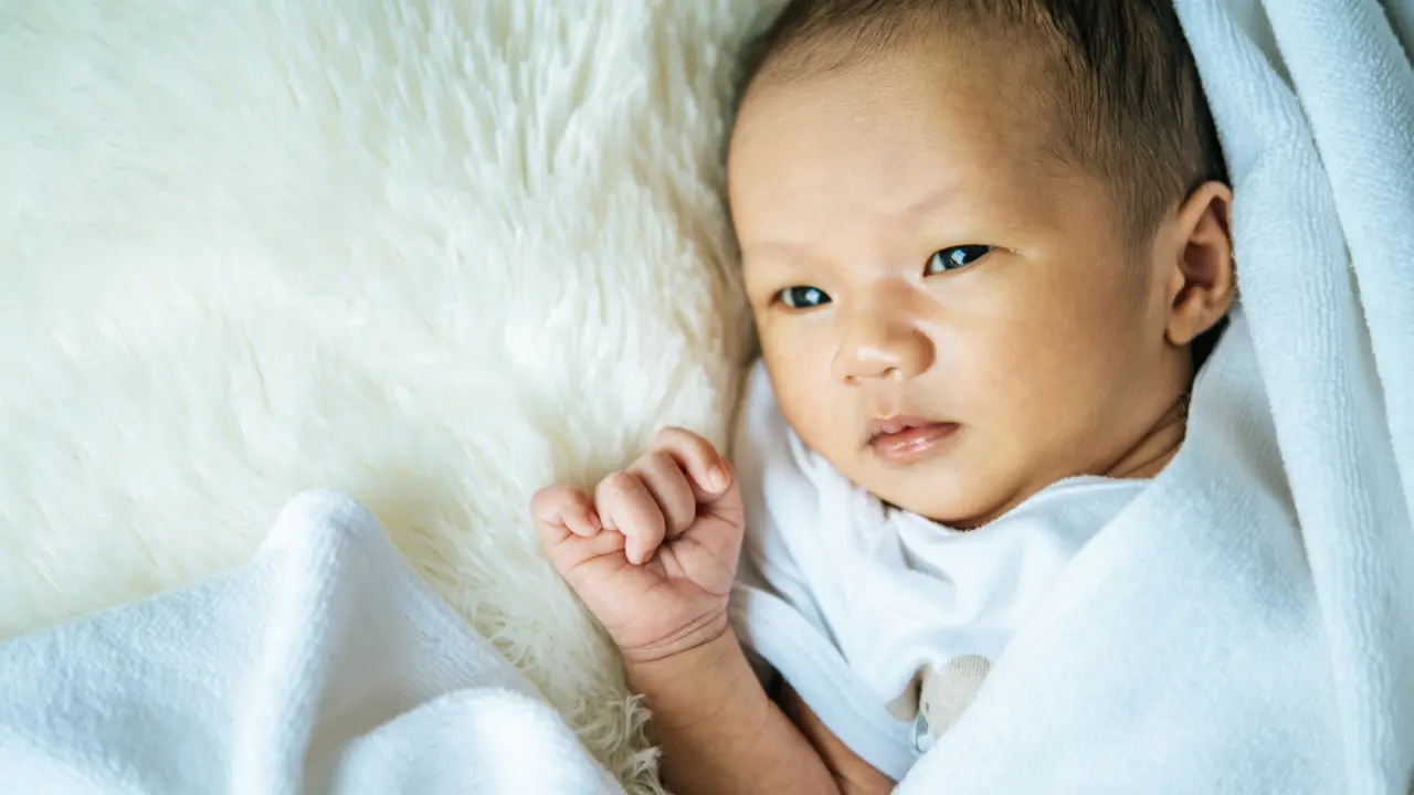 Ilustrasi bayi laki-laki