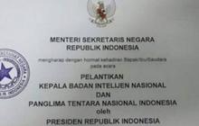 Salah ketik kepanjangan BIN, PDIP sarankan Mensesneg belajar lagi