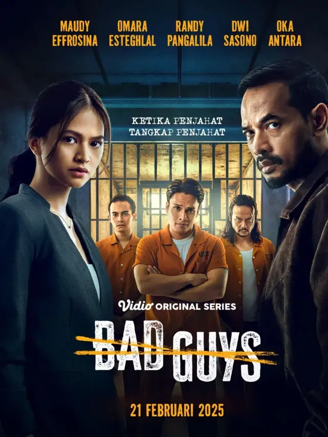 Link dan cara nonton duluan serial Bad Guys. (credit:instagram.com/vidiodotcom)