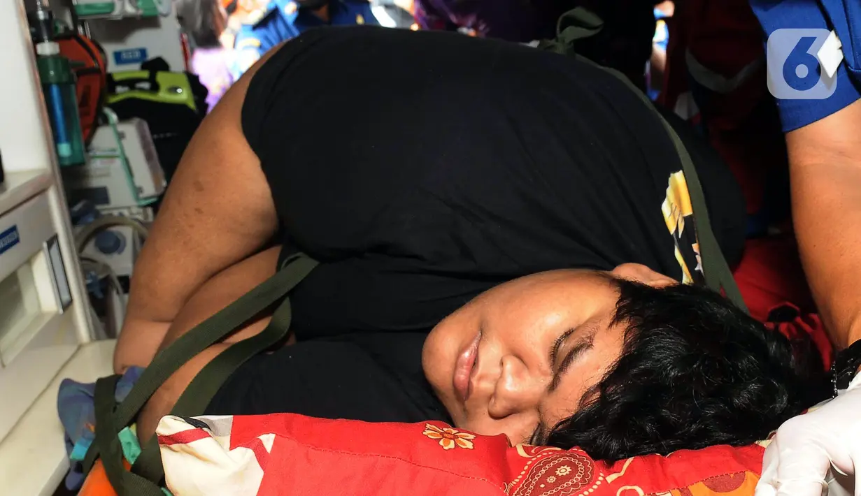 Sebelum beratnya lebih dari 200 kilogram pihak keluarga sebenarnya sudah berupaya membawa Ahmad Juwanto ke sejumlah fasilitas kesehatan untuk mendapat penanganan medis. Namun tidak membuahkan hasil. (merdeka.com/Imam Buhori)