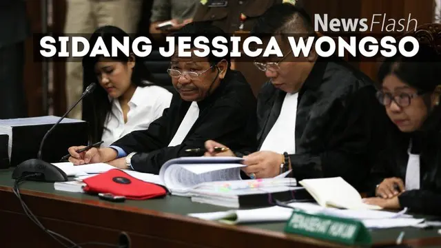 NEWS FLASH: Pengacara Tolak 3 Ahli Kejiwaan Bersaksi di Sidang Jessica