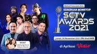 Siaran SCTV Awards 2021 di Vidio spesial tanpa jeda iklan. (Dok. Vidio)