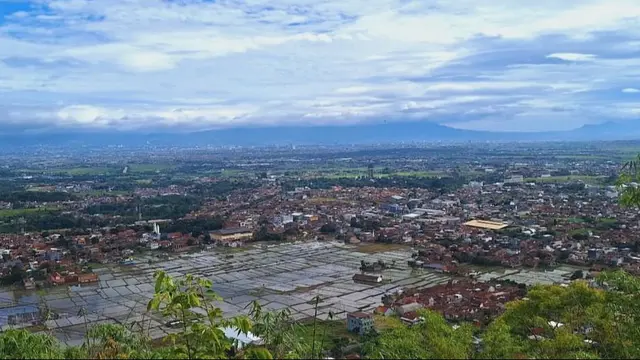 Pemandangan sekitar Gunung Sidu di Soreang Bandung