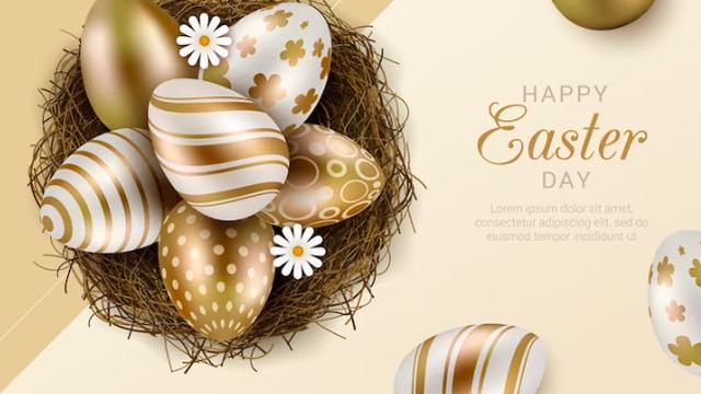 Ilustrasi selamat Hari Paskah