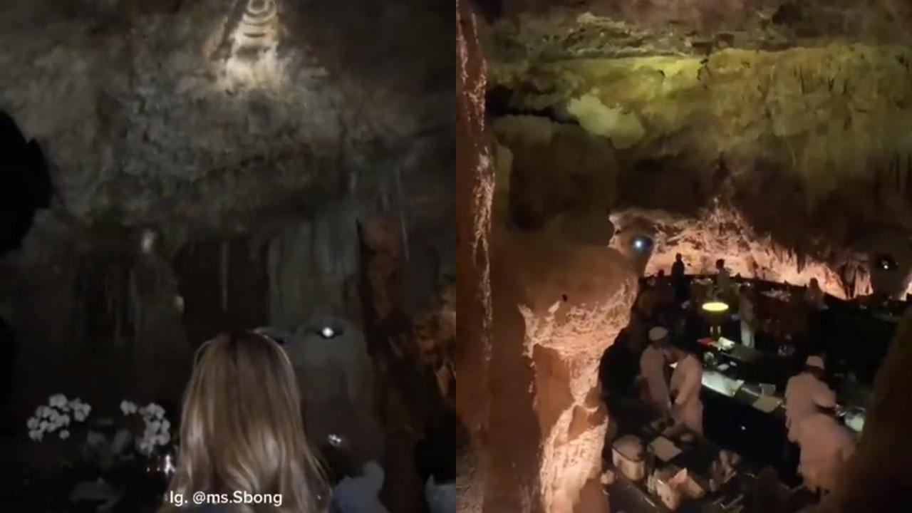 Gua Berumur Jutaan Tahun Jadi Restoran