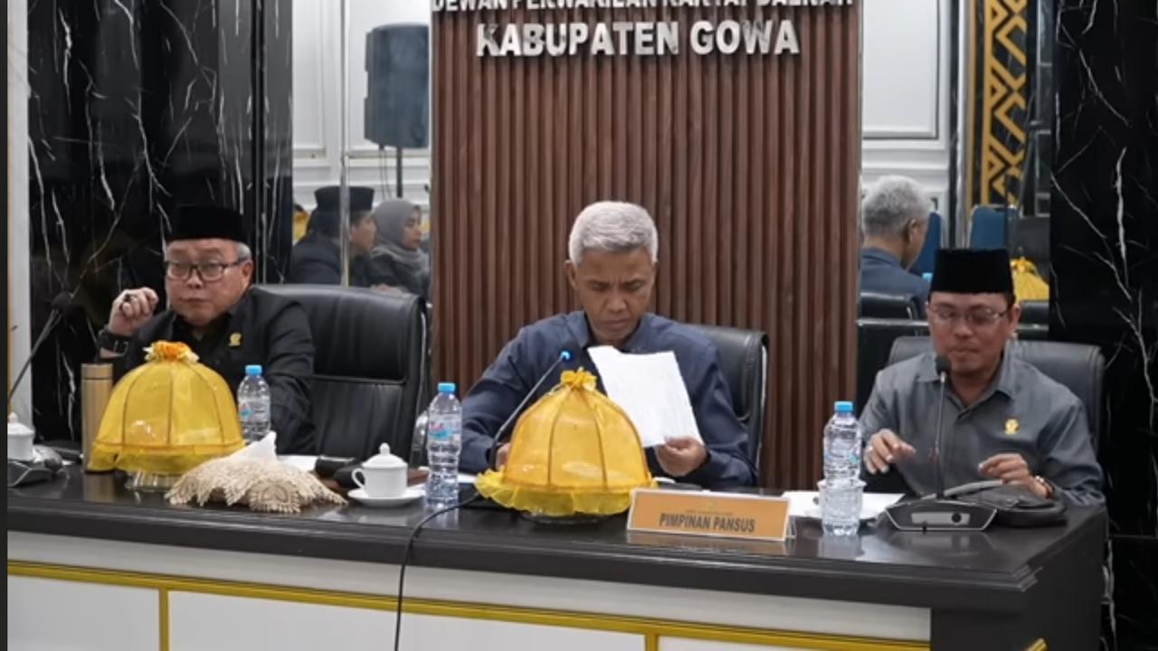 Rapat paripurna HMP DPRD Gowa, Rabu (12/8). (merdeka.com/Ihwan Fajar).