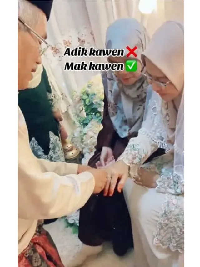 Cinta Pertama Zaman SMA, Pasangan Lansia Ini Menikah Usai 50 Tahun Tak Bertemu