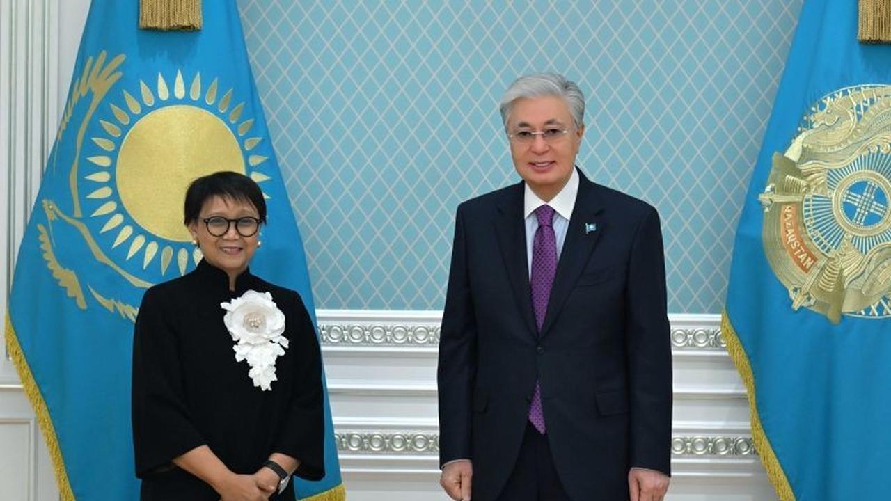 Retno Marsudi dan Presiden Kazakhstan Bahas Isu Air Global, Perkuat Kerja Sama Internasional