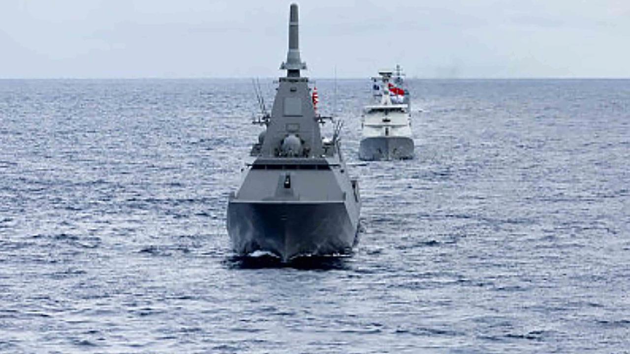 FOTO: KRI Raden Eddy Martadinata-331 Ikuti IFR dan Latma Kakadu 2026 di Australia