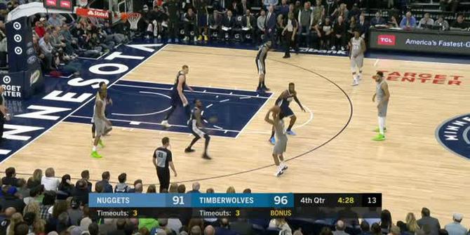 VIDEO : Cuplikan Pertandingan NBA, Timberwolves 112 vs Nuggets 106