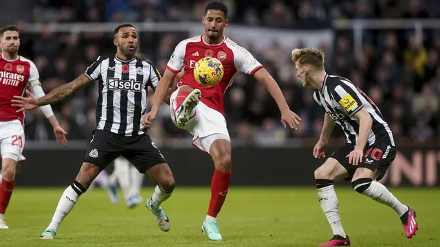 Newcastle United vs Arsenal di Liga Inggris
