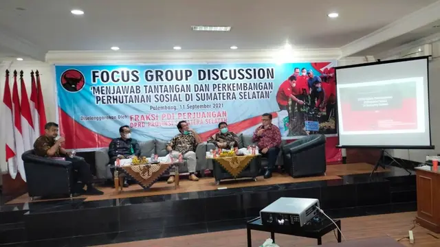 PDI Perjuangan Sumsel Soroti Perhutanan Sosial yang Kurang Optimal
