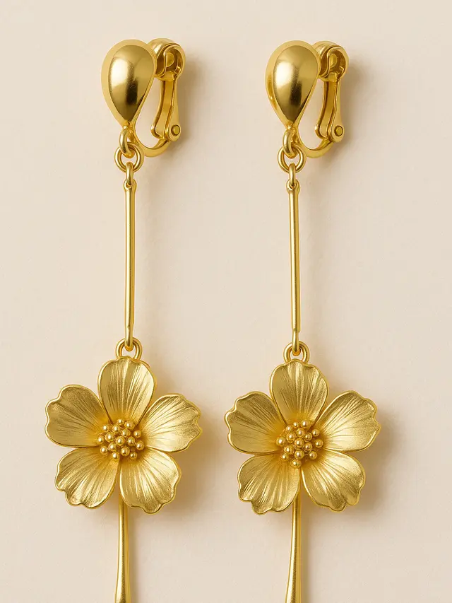 Model Anting Jepit Juntai