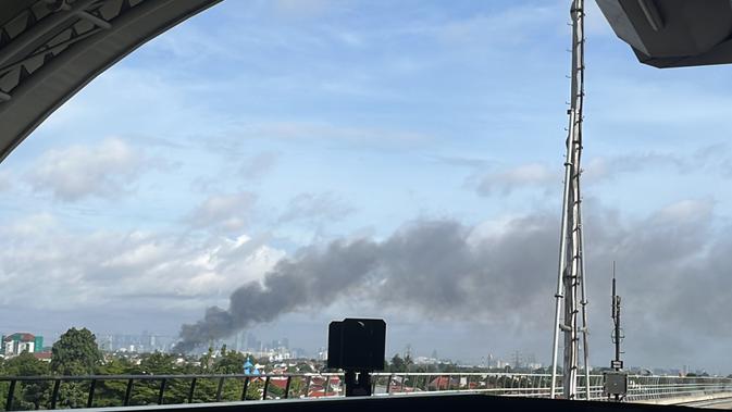 Pasar Induk Kramat Jati Kebakaran