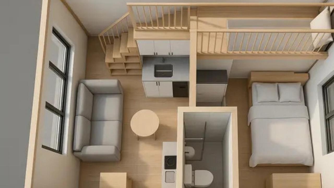 7 Gambar Desain Rumah Tipe 21 dengan 2 Kamar Tidur, Hunian Estetik Cocok untuk Keluarga Kecil