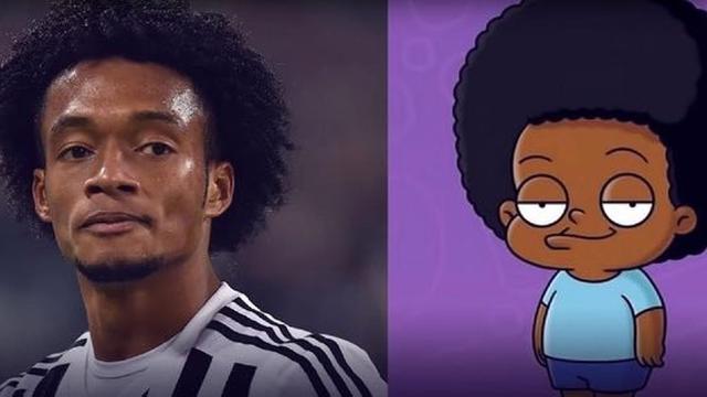 Juan Cuadrado dan Rallo Tubbs dalam Film The Cleveland Show