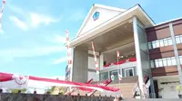 Kantor DPRD Provinsi Sulut yang terletak di Kairagi Manado.