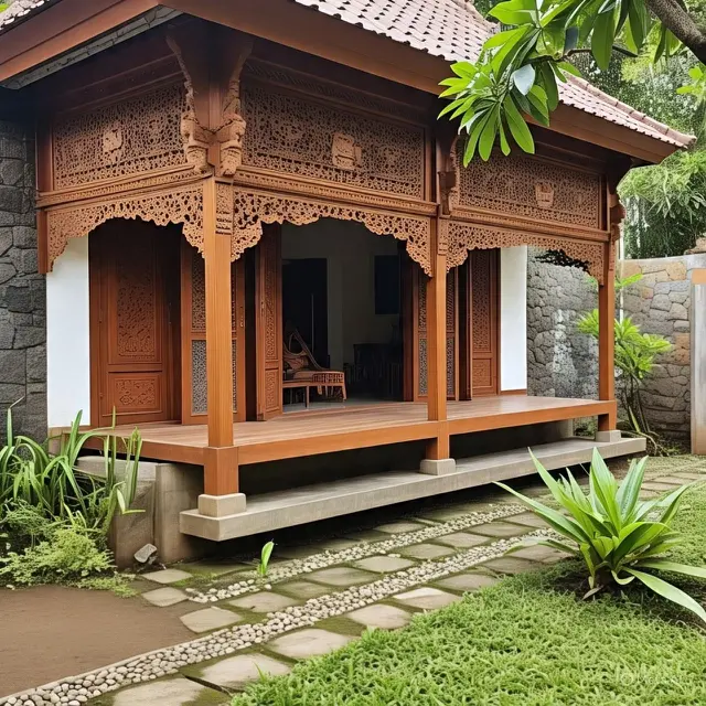 Rumah Murah Sederhana di Pedesaan
