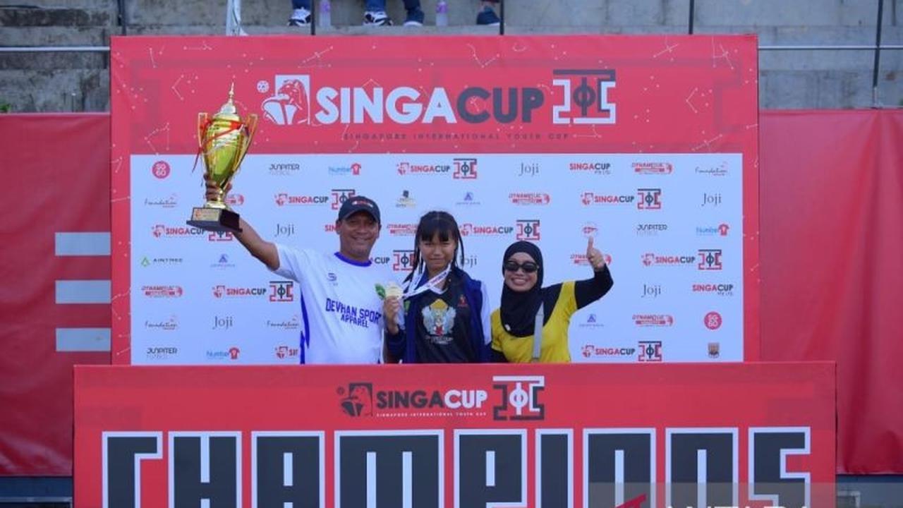 Tajimalela FA U-14 Juara Singa Cup 2025 Singapura, Harumkan Nama Indonesia