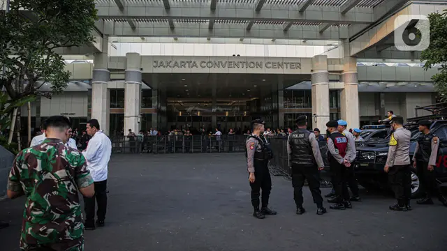 Pengamanan Ketat Gedung Jakarta Convention Center