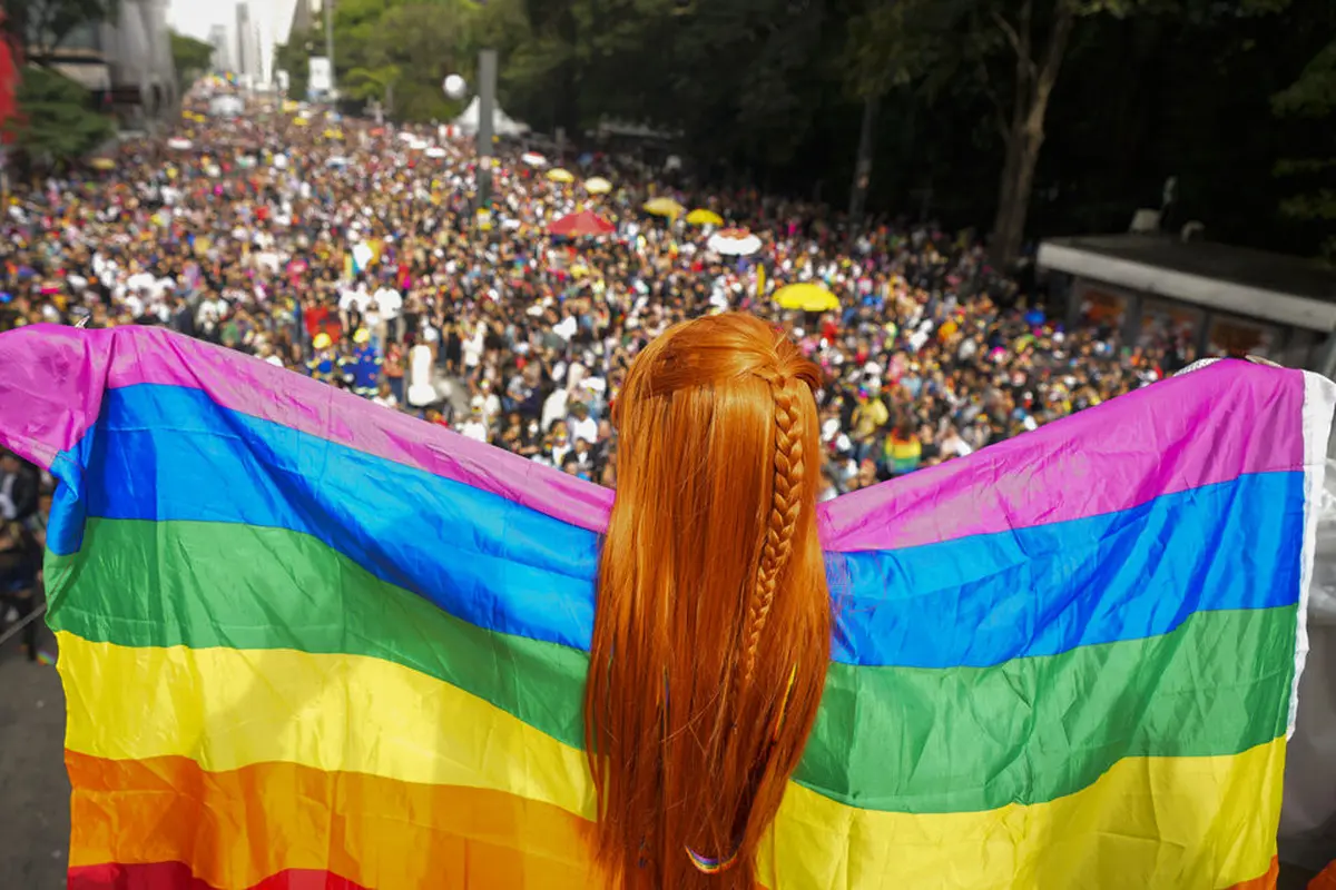 Ilustrasi LGBT. (AP Photo/Andre Penner)