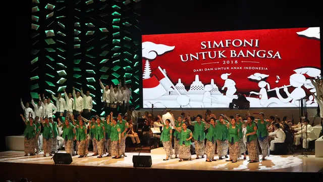 Persembahan Musik Karya Anak Bangsa di Simfoni Untuk Bangsa 2018