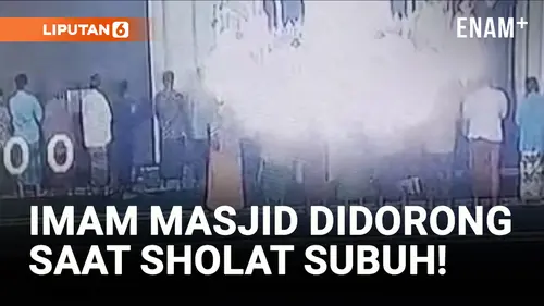 VIDEO: Kacau! Imam Masjid Patah Tulang usai Didorong OTK!