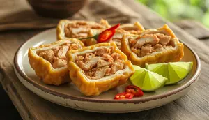 Resep Tahu Kembang Kress Renyah Isi Ayam yang Gurih, Lembut di Dalam