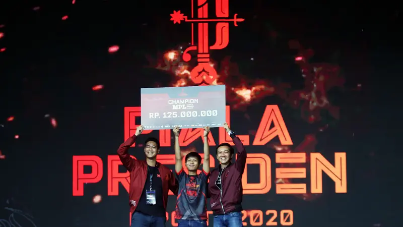 Aby Ramadhan Juara MPL Fruit Dart di Piala Presiden Esports 2020