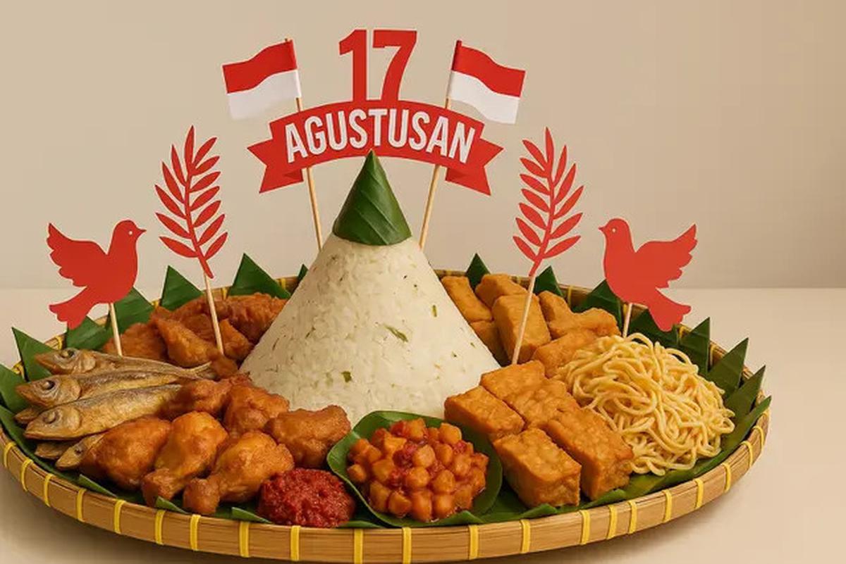 8 Ide Isi Tumpeng 17 Agustusan yang Unik dan Kreatif, Bukan Cuma Nasi Kuning