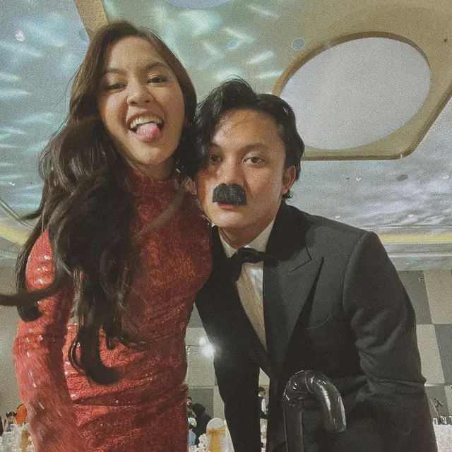 Mahalini dan Rizky Febian