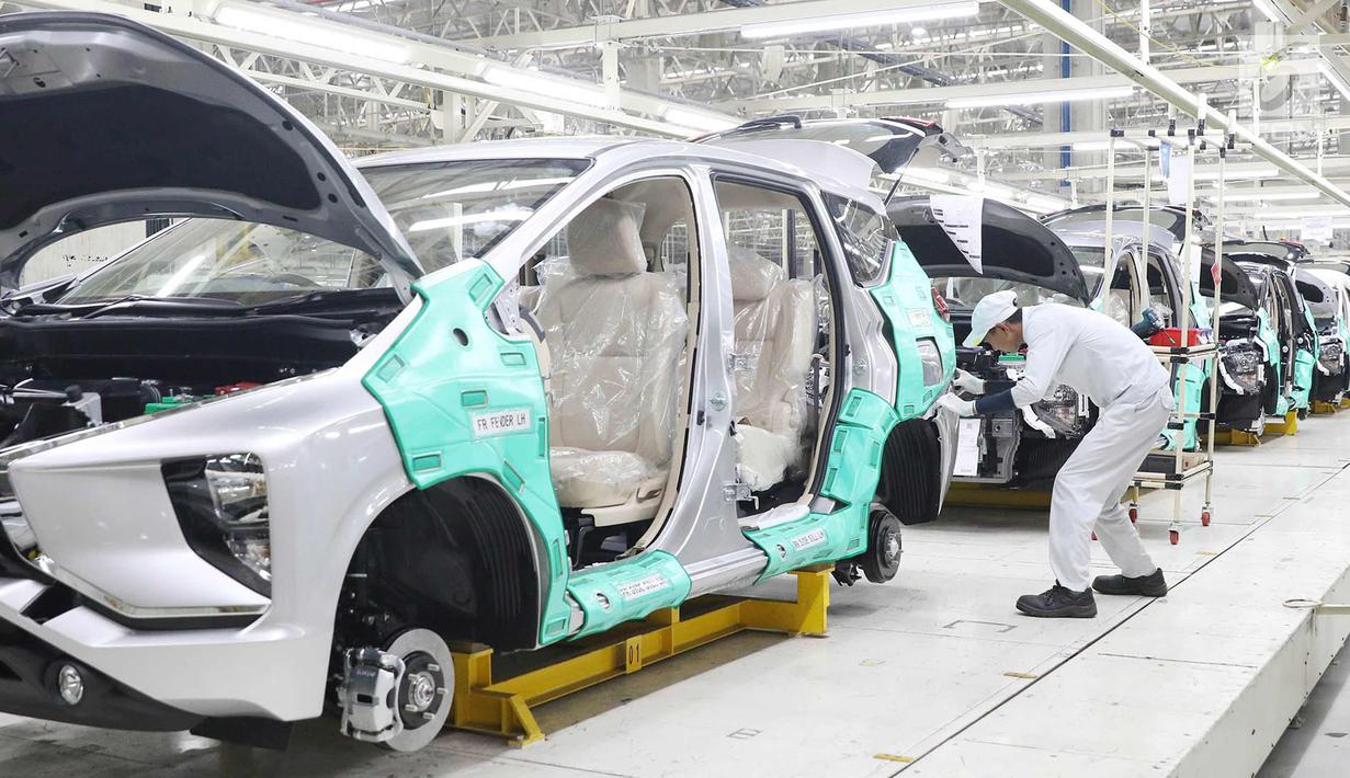 PHOTO Intip Produksi Mobil Mitsubishi Xpander Di Cikarang