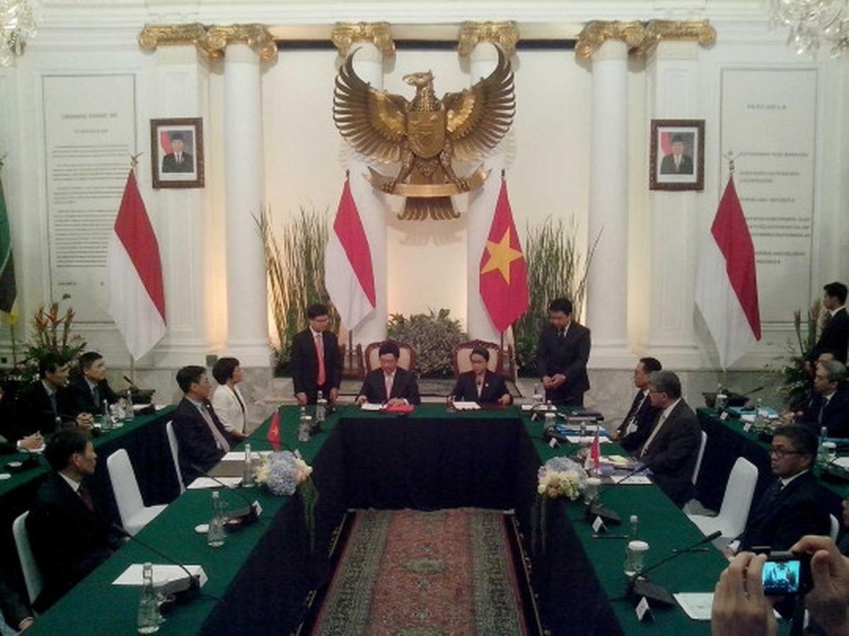 Menlu Retno terima kunjungan menteri luar negeri Vietnam