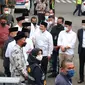 Sejumlah pejabat  turut menghadiri penjemputan jenazah putra Ridwan Kamil, Emmeril Kahn Mumtadz atau Eril di bandara Soetta, Tangerang Minggu (12/6/2022). Ridwan kamil langsung membawa jenazah Eril menuju Bandung Jawa Barat untuk di makamkan. (Liputan6.com/Angga Yuniar)