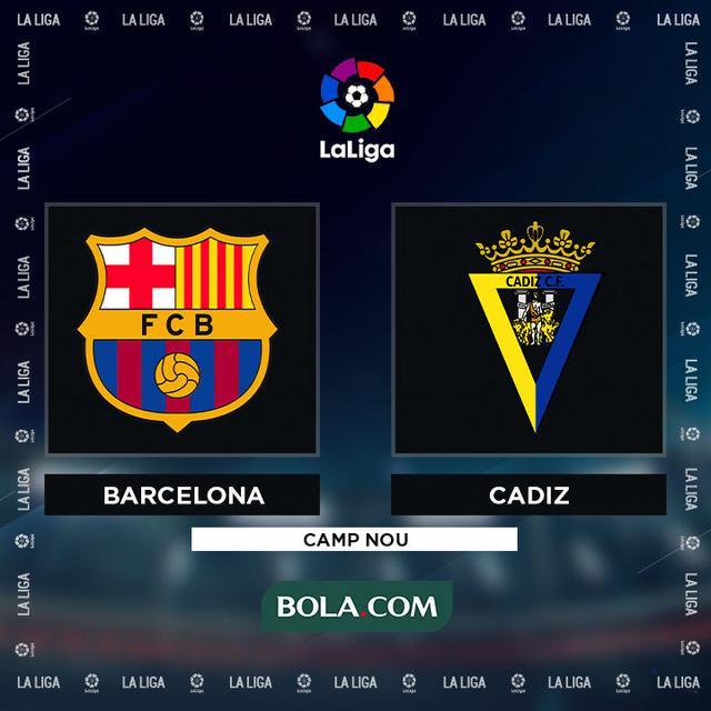 La Liga - Barcelona Vs Cadiz