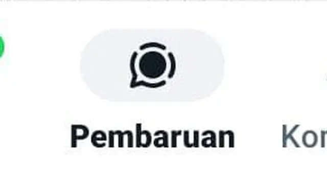 Tab Bawah Baru WhatsApp