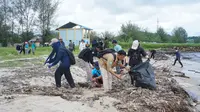 Diinisasi Bank Sampah Yamantab (BSY), serangkaian kegiatan dilaksanakan di Pantai Indah Pandan (PIP), Tapanuli Tengah, Sumut, pada Peringatan Hari Bumi 2024