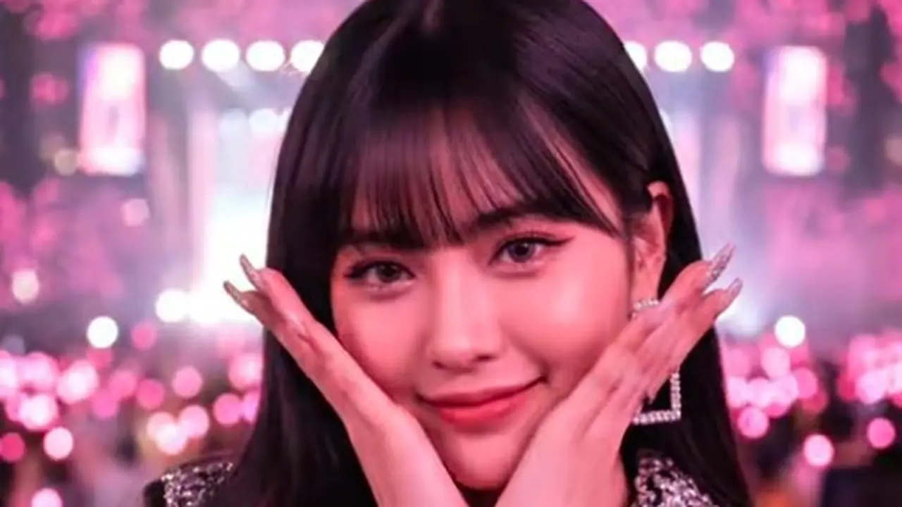 Prompt AI Edit Foto Nonton Konser Blackpink 2025